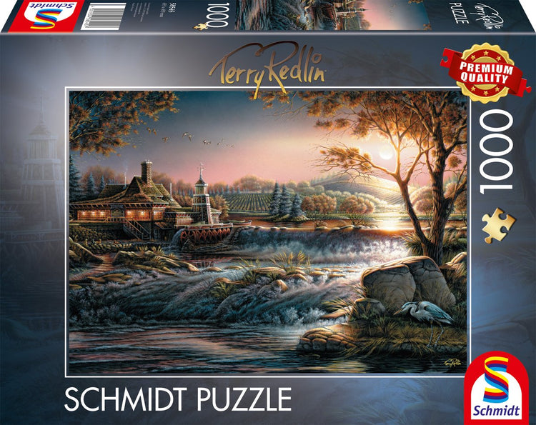Schmidt - puzzle - lumières dans la nature - Terry Redlin - 1000 pièces - adultes - à partir de 12 ans