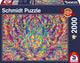 Schmidt - puzzle - cœur sauvage, tigre - 2000 pièces - adultes - à partir de 14 ans