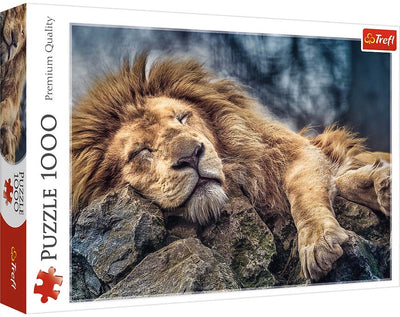 Puzzle Trefl lion endormi - 1000 pièces
