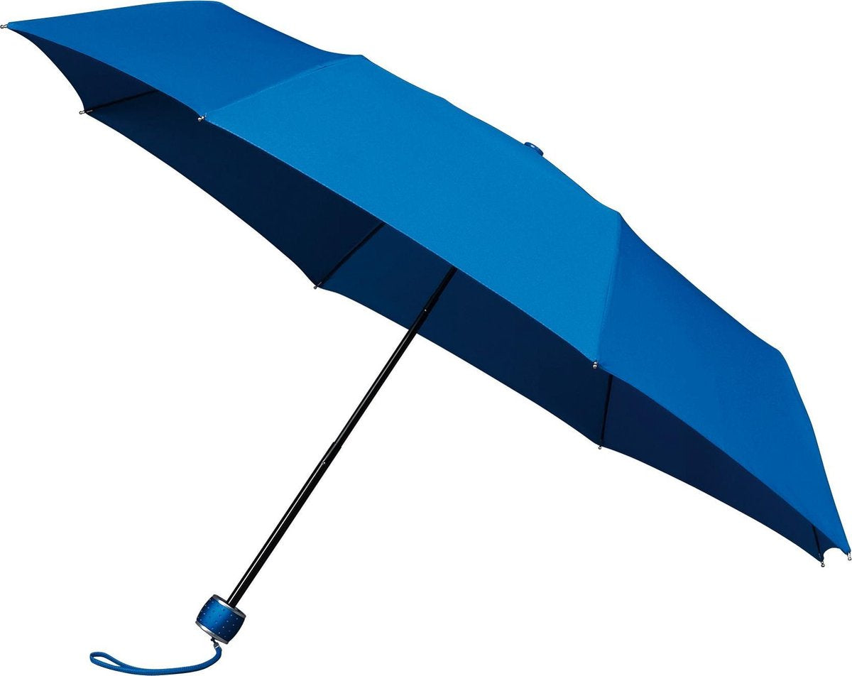 Parapluie coupe-vent Minimax - 100 cm - ouverture main - bleu clair