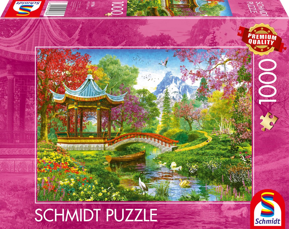 Schmidt - puzzle - zen - jardin - 1000 pièces - adultes - à partir de 12 ans