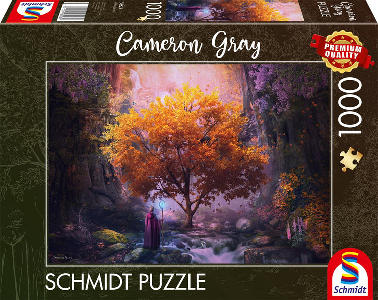 Schmidt - puzzle - magie de la forêt - cameron gray - 1000 pièces - adultes - à partir de 12 ans