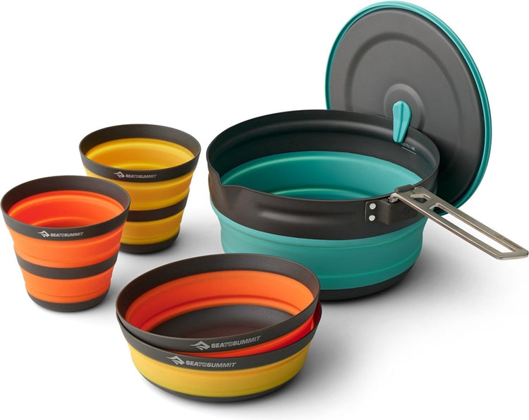 Sea to summit - frontière - ultraléger - ensemble de cuisine pliable à une casserole - 2,2 l - 5 pièces
