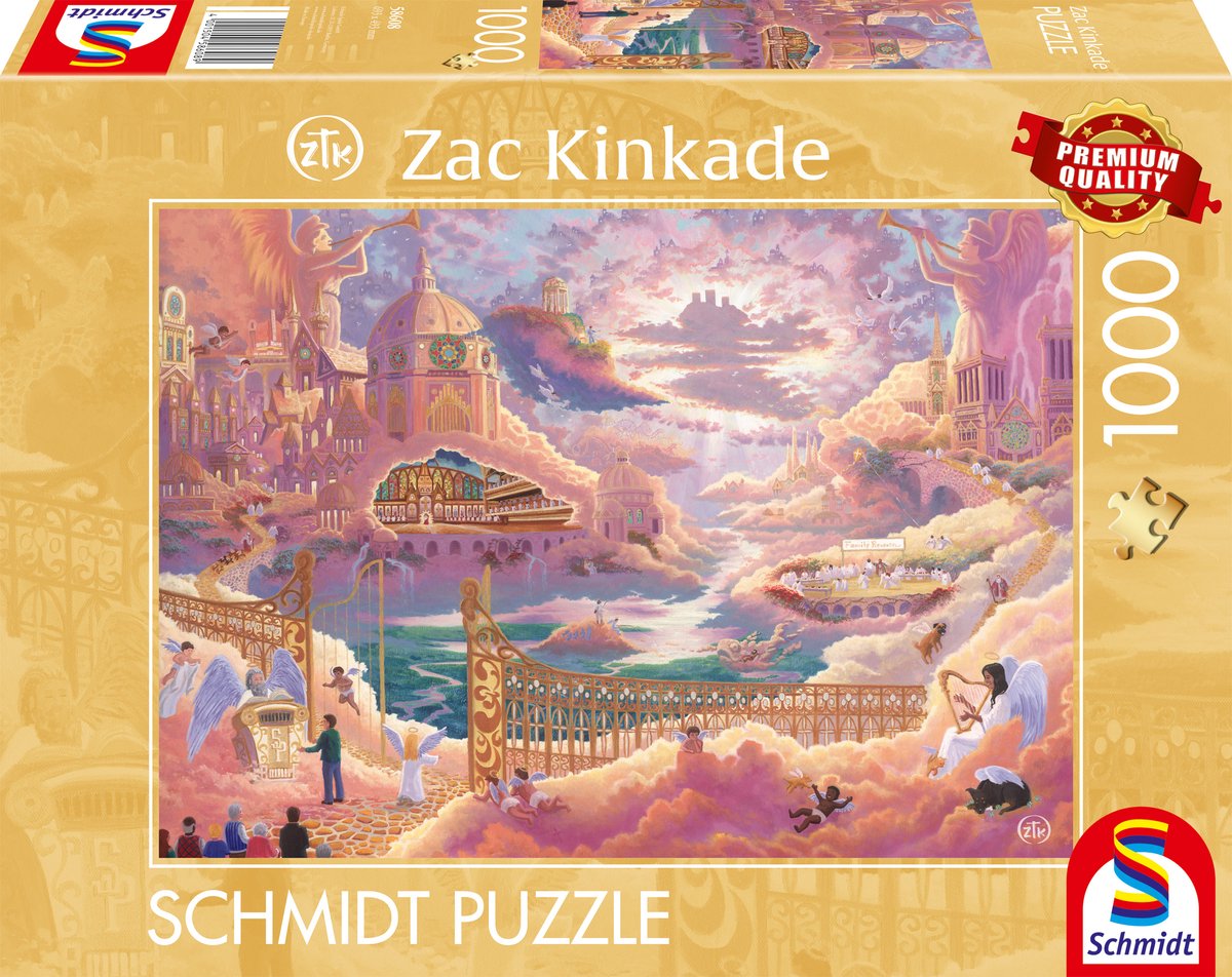 Schmidt - puzzle - royaume des cieux - Zac Kinkade - 1000 pièces - adultes - à partir de 12 ans