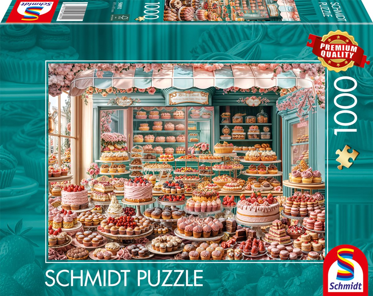 Jeu Schmidt - pâtisserie - 1000 pièces