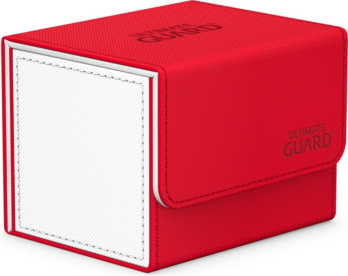 Ultimate guard sidewinder 100+ synergie xenoskin - rouge blanc