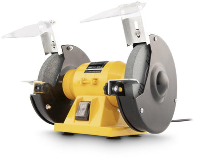 Meuleuse d'établi Powerplus powx1290 150w diamètre 150mm avec 2 accessoires.