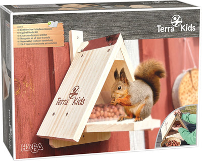 Haba kit de construction maison d'alimentation pour écureuils Terra Kids - jouets créatifs.