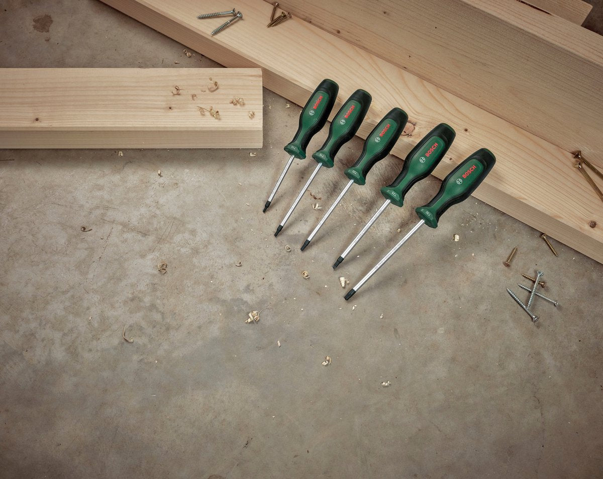 Jeu de tournevis Bosch - Torx 5 pièces