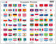 Selecta Larsen Flags of the World, 80th.