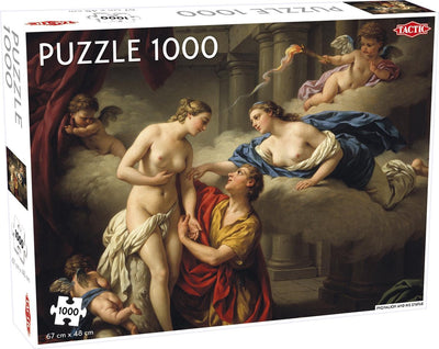Tactic pygmalion – puzzle – 1000 pièces – illustration d'art classique – design épuré et apaisant – haute qualité scandinave