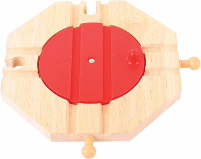 Bigjigs Wooden Rails 4-Direction Turton