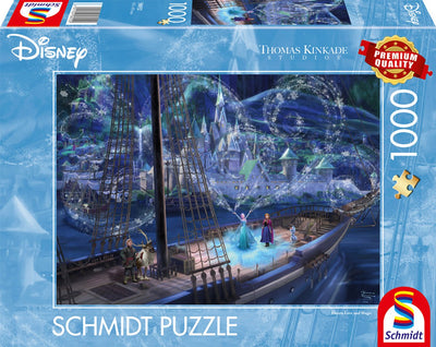 Schmidt Play - Thomas Kinkade - Disney Frozen Love and Magic, 1000 pièces