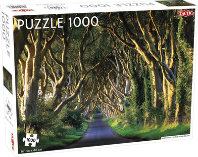 Puzzle tactique haies sombres en Irlande du Nord 1000 pièces