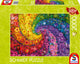 Schmidt - puzzle - tourbillon floral coloré - 2000 pièces - adultes - à partir de 14 ans