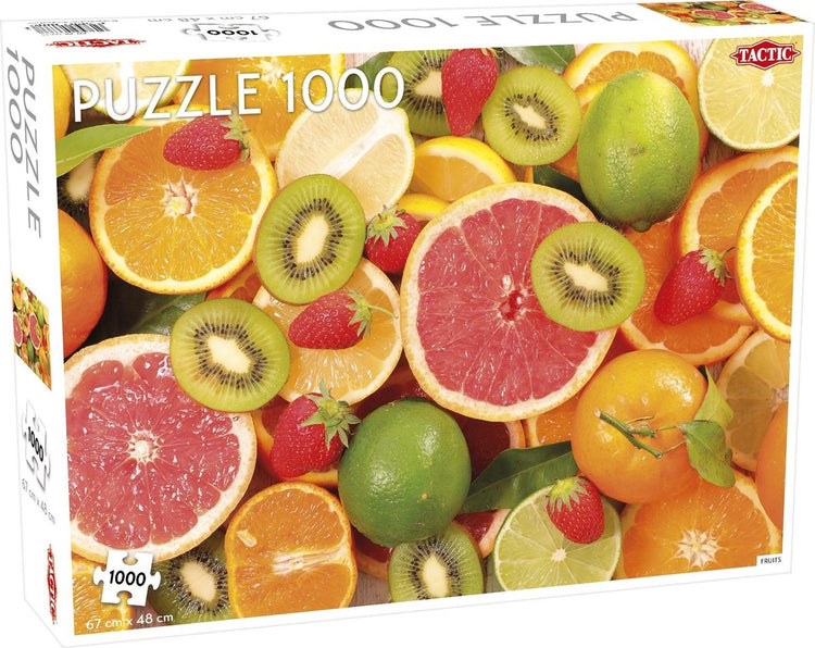 Spécial amateurs de puzzle tactique : fruits - 1000 pièces