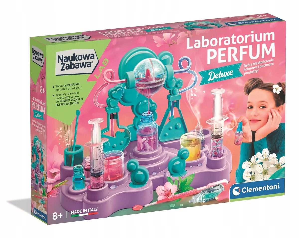 Laboratoire de parfums Clementoni deluxe - apprendre et jouer