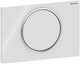 Panneau de commande Geberit sigma 10 - blanc brillant