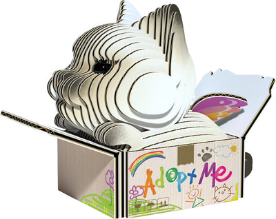 Puzzle 3D Eugy - chats - moka - chats - durable - collectionnez-les tous - 6 ans