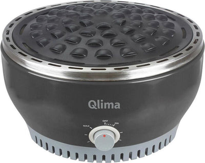 Charbons de barbecue Qlima njoy 1107 pour l'intérieur et l'extérieur