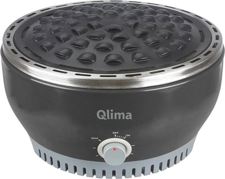 Charbons de barbecue Qlima njoy 1107 pour l'intérieur et l'extérieur
