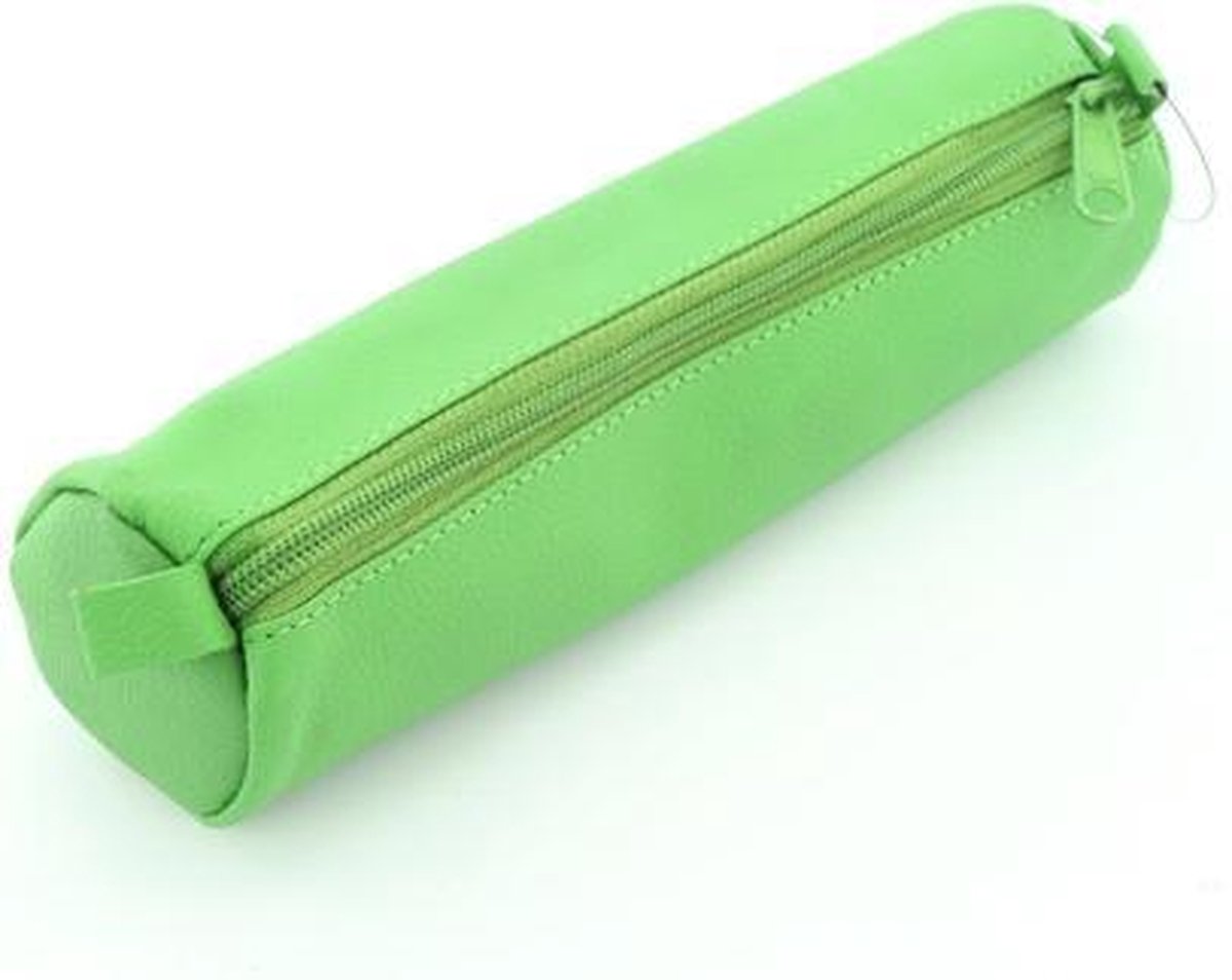 Étui à stylo Alassio - cuir - vert clair - ju-43142