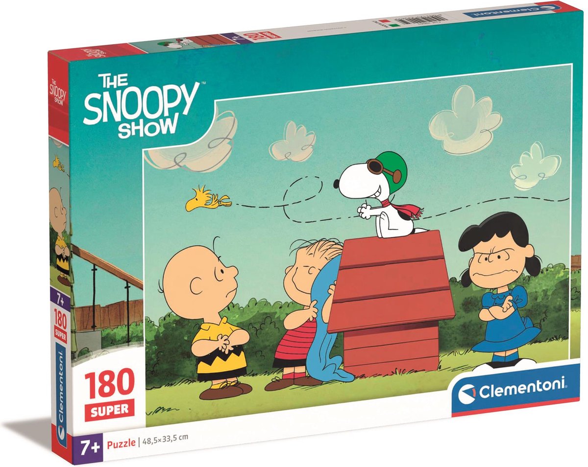 Clementoni Jigsaw Puzzle Peanuts Snoopy, 180e.