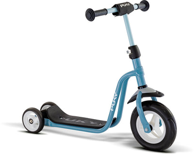 Trottinette enfant Puky - r1 - bleue - avec mentonnière - à partir de 2 ans