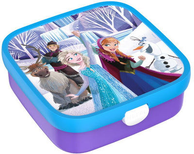 Boîte à lunch bento Mepal grand campus - 1,25 l - comprenant 2 récipients bento étanches amovibles fourchette - amis la reine des neiges