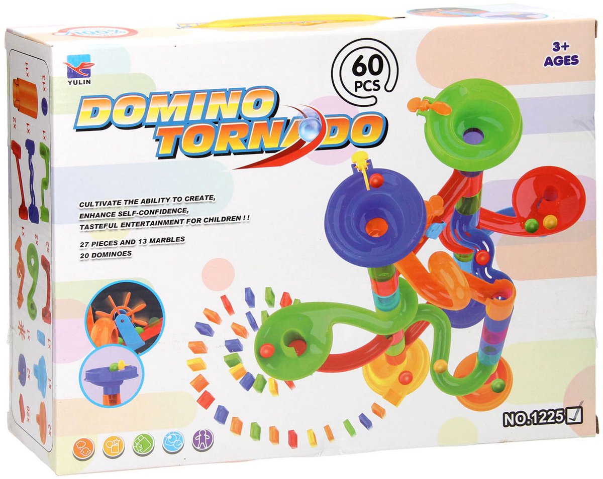 Tornado Knikkerbaan, 60dlg.