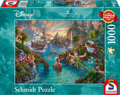 Puzzle Peter Pan Schmidt Disney - 1000 pièces - qualité premium