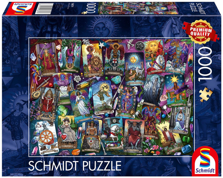 Schmidt - puzzle - cartes de tarot mystérieuses - 1000 pièces - adultes - à partir de 12 ans