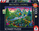 Schmidt - puzzle - Monde fantastique des contes de fées - Michael Fischel - 1000 pièces - Adultes - à partir de 12 ans
