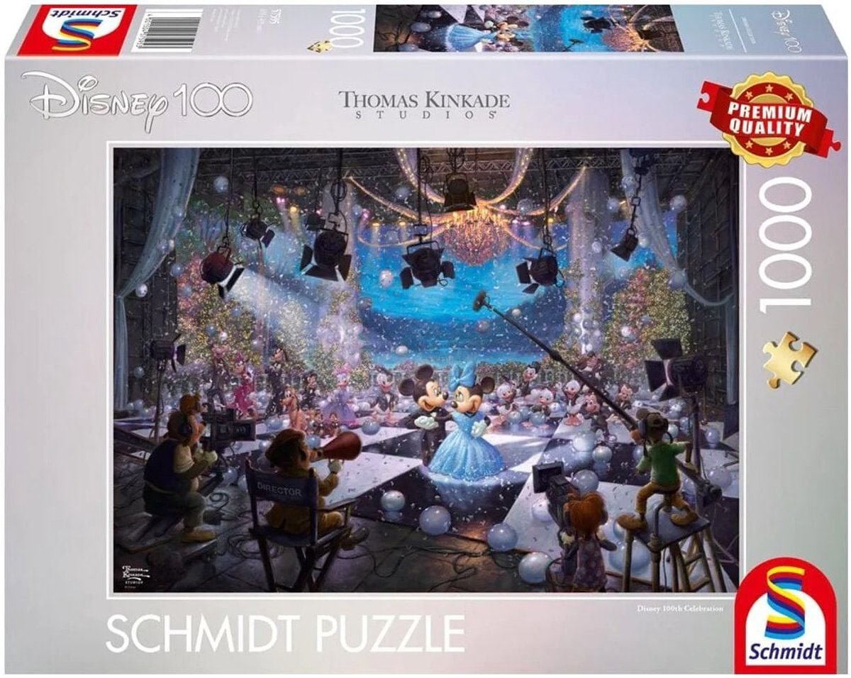 Disney Schmidt - édition spéciale 100 ans - célébration - 1000 pcs - puzzle