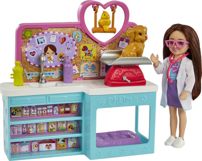 Mattel Chelsea Pop Veterinarian Play Set