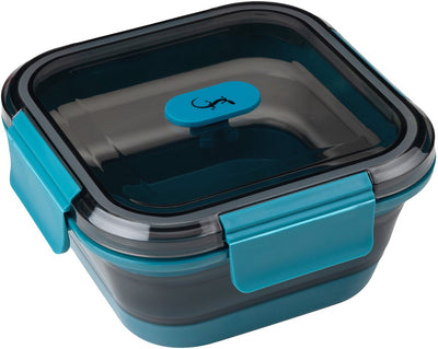 Boîte à lunch carrée pliable Lurch up down en silicone pp essence 700ml