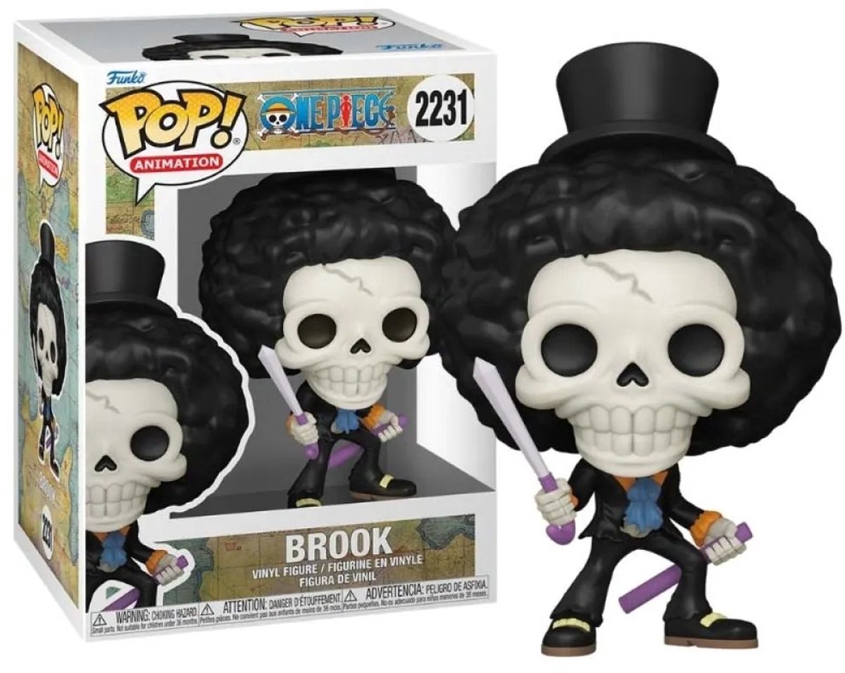 Funko One Piece Brook Vinyl Figure 2231 unisexe Pop! - neutre - standard
