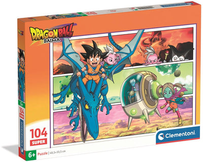 Clementoni - puzzle - dragon ball daima - 104 pièces - super - à partir de 6 ans