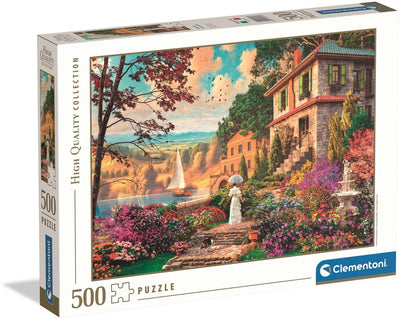 Ty Clementoni Promenade Victorienne - Puzzle Victorien 500 pièces adultes - puzzle HQC collection haute qualité à partir de 10 ans