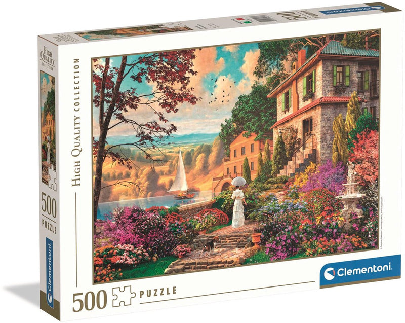 Ty Clementoni Promenade Victorienne - Puzzle Victorien 500 pièces adultes - puzzle HQC collection haute qualité à partir de 10 ans