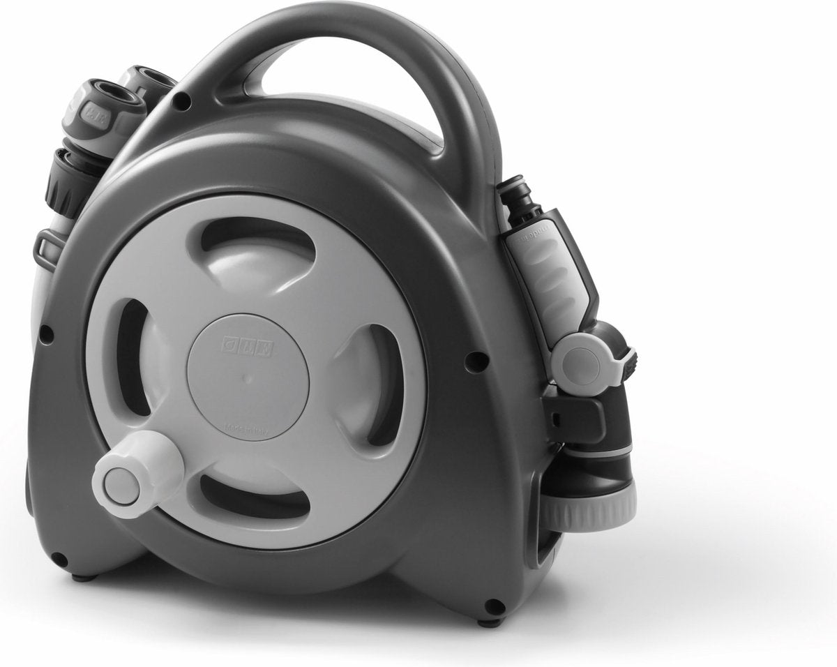 G.f. GF Aquabag Maxi Enrouleur de Tuyau 16,5 m Gris