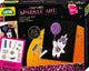 Lena Craft Set Licorne Sparkle Art avec couverture et paillettes.