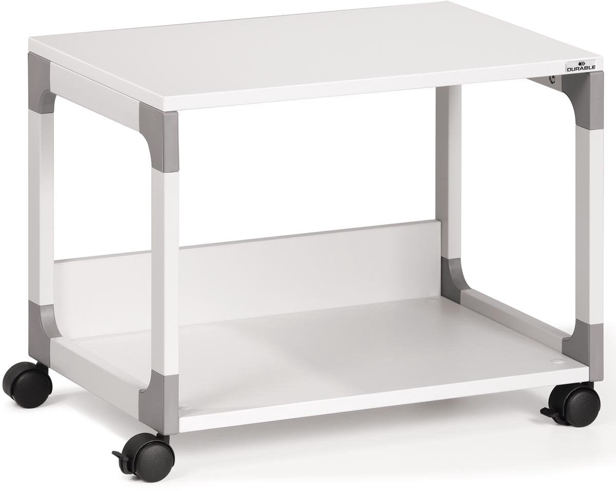 Chariot système durable - 47,7 x 60 x 43,2 cm - gris - ouvert