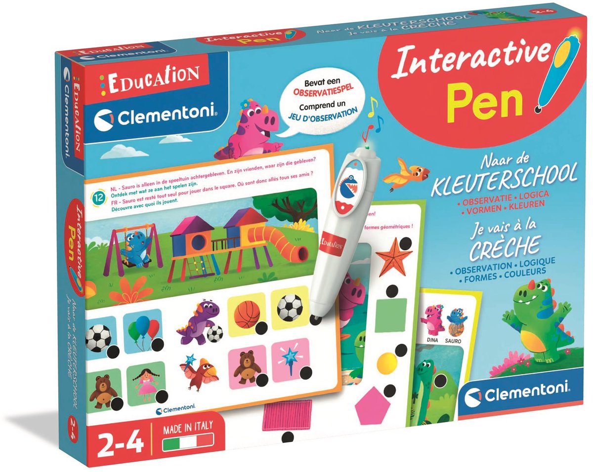 Clementoni Education - Pen interactive à la maternelle