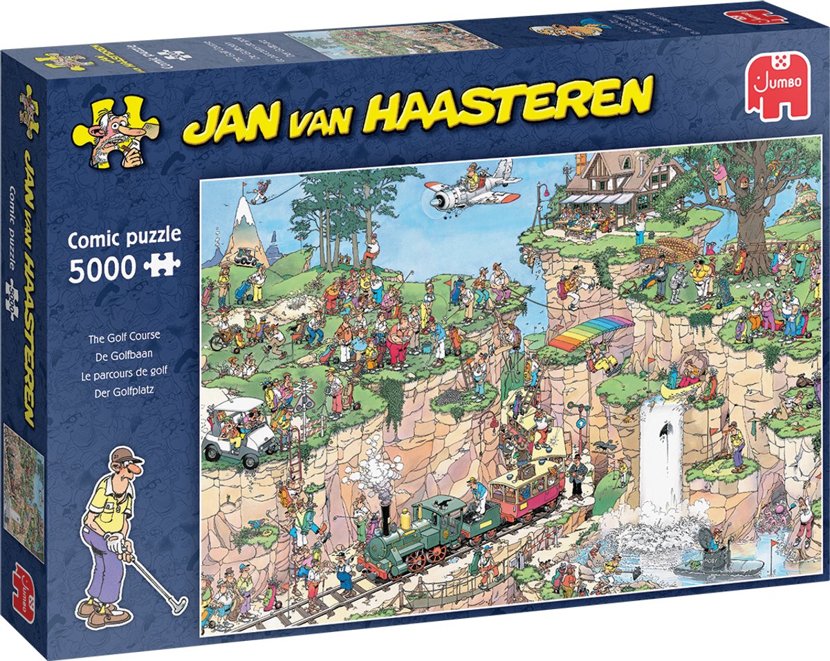 Puzzle géant jan van hasteren le terrain de golf (5000)