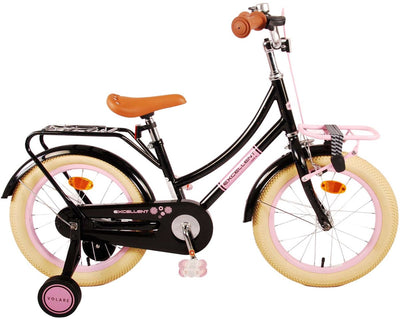 Volare Excellent vélo pour enfants - Girls - 16 pouces - noir - 95% assemblé