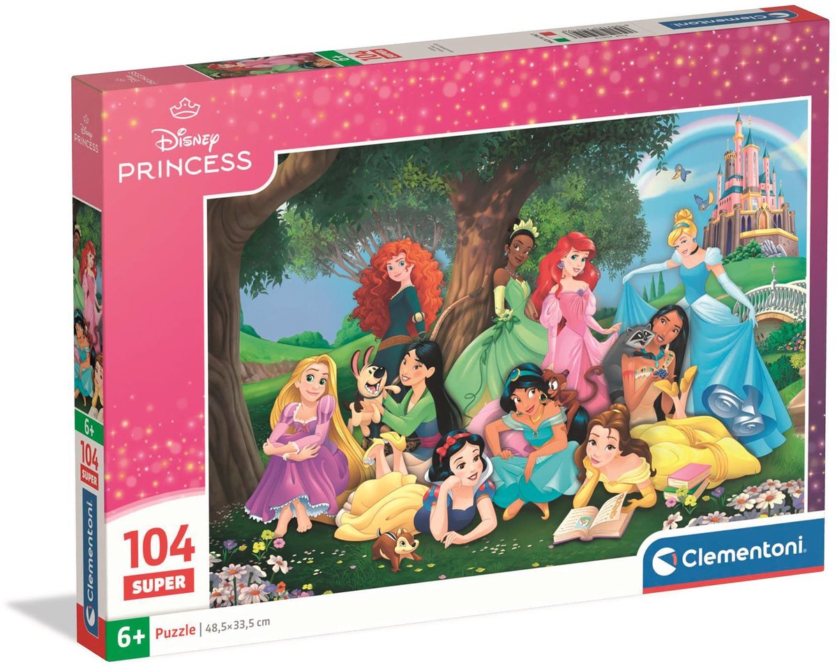 Clementoni Disney Princess - Super (104 pièces)
