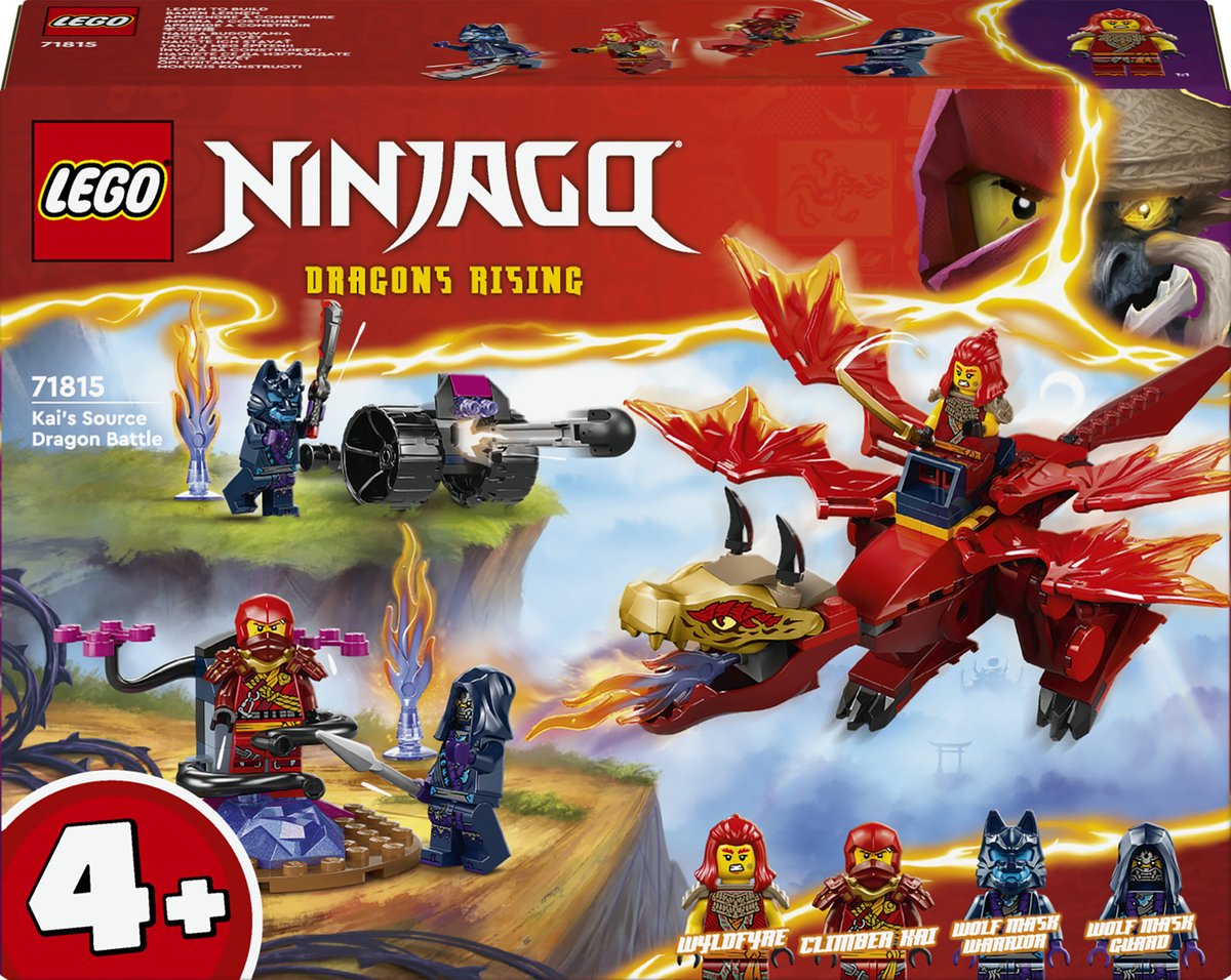 Le duel de dragons printanier de Lego Kai - 71815