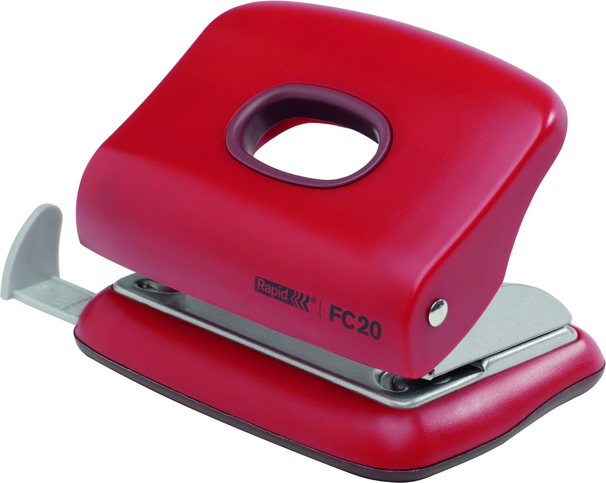 Perforateur rapide 2 trous FC20 rouge
