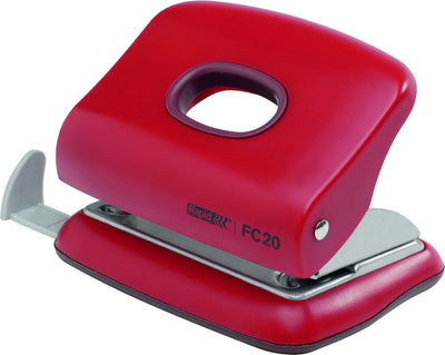 Perforateur rapide 2 trous FC20 rouge